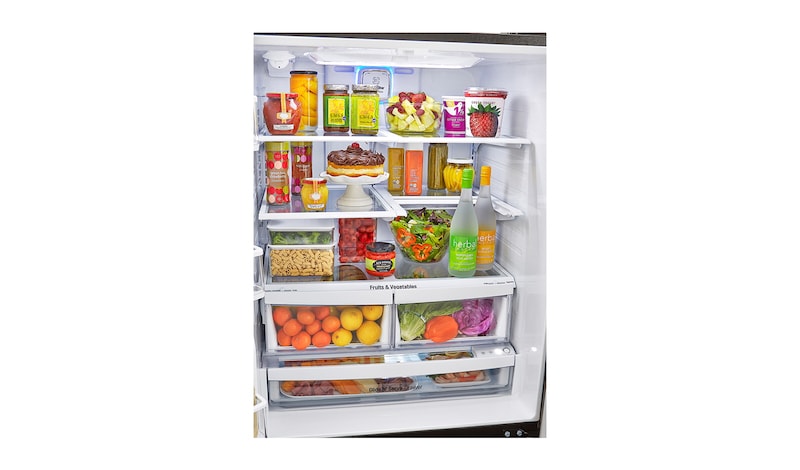 LG 33" Black Stainless Steel French Door Refrigerator, 24 cu.ft., LFXS24623D